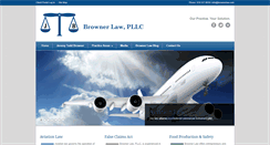 Desktop Screenshot of brownerlaw.com